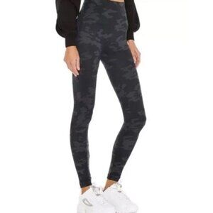 Spanx Womens Look at Me Now Seamless Leggings Camo Size Medium